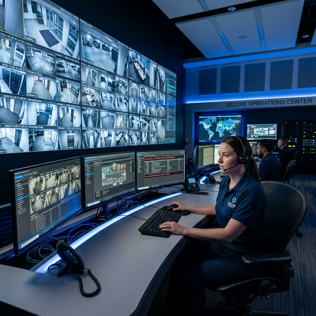 Rondas de vigilancia en centro comercial